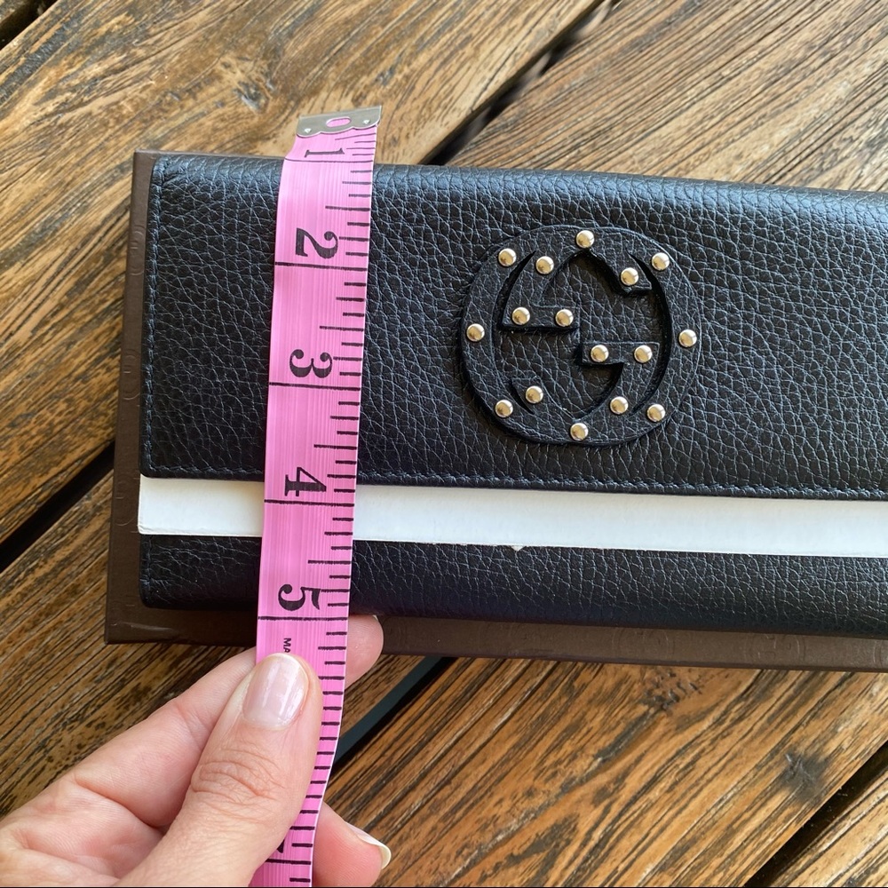 NWOT Gucci continental wallet black - Picture 10 of 10
